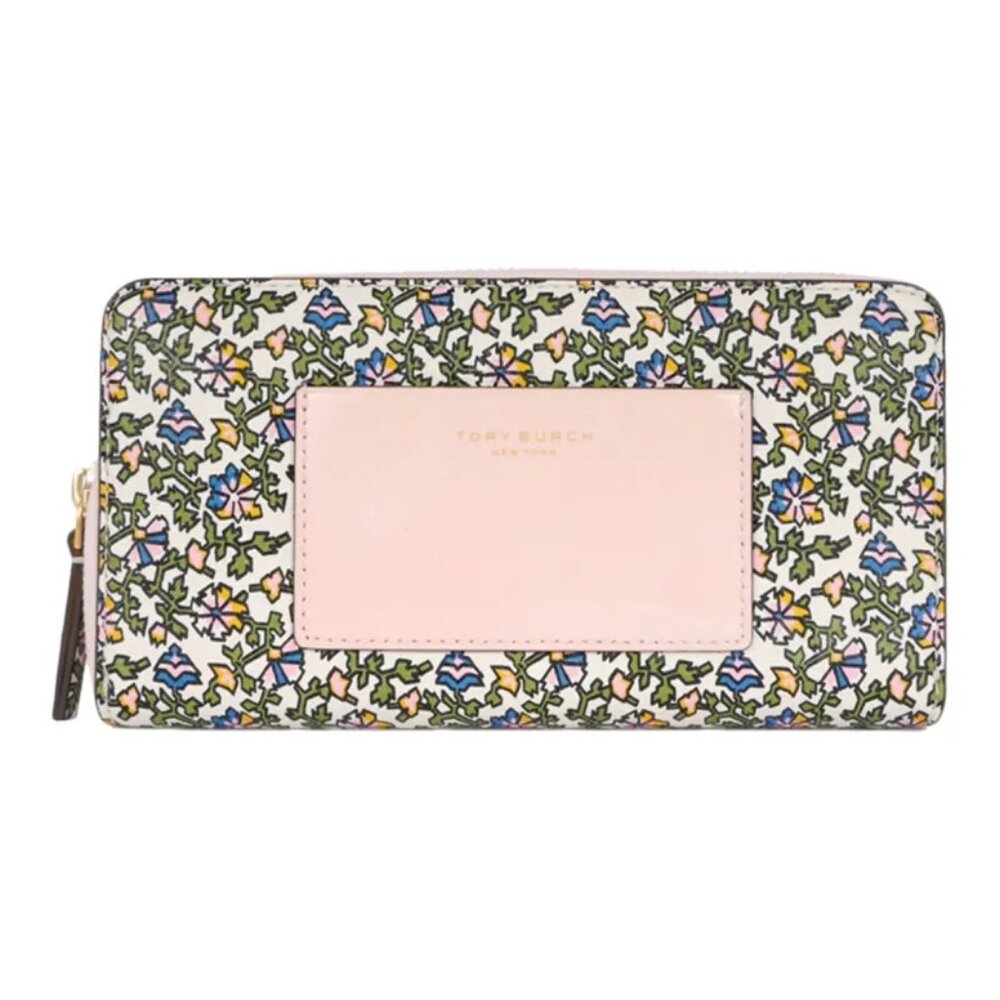 Tory Burch Floral Long Wallet